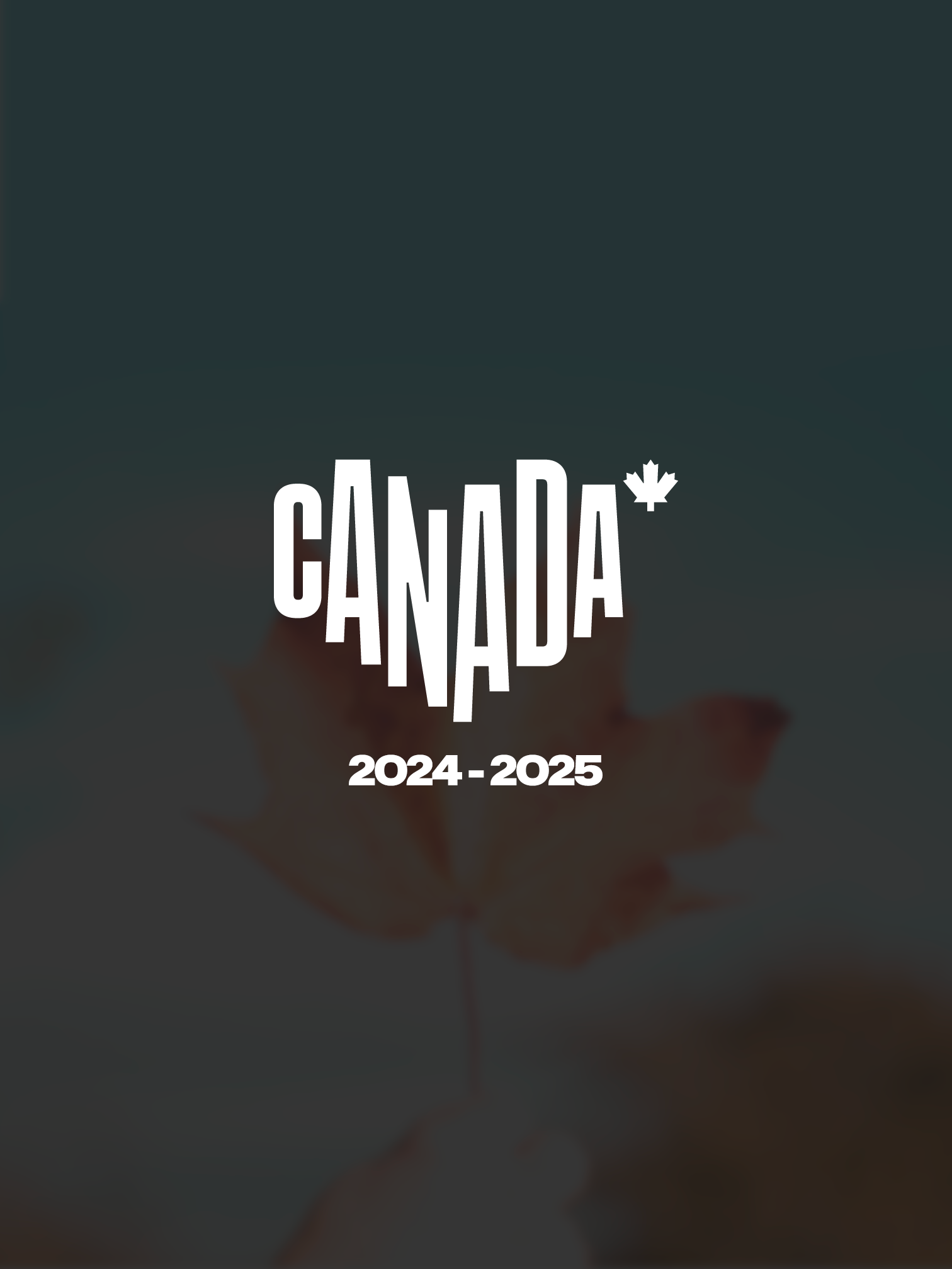 Affiche Canada 2024-2025